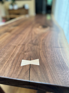 Modern Live-Edge Desk