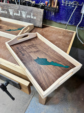 Load image into Gallery viewer, Lake Epoxy Serving Tray