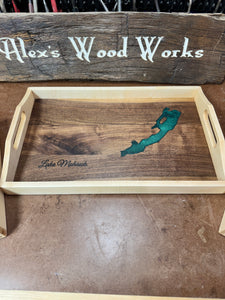 Lake Epoxy Serving Tray