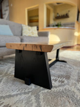 Load image into Gallery viewer, Nakashima-Inspired Live-Edge Ambrosia Maple Coffee Table