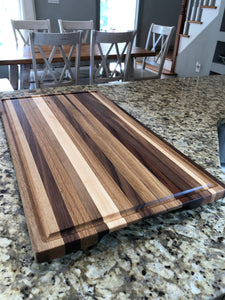 Mixed Hardwood Cutting Board