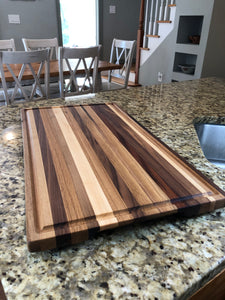 Mixed Hardwood Cutting Board