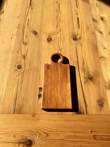 Small Tigerwood Sculpted Cheese Board