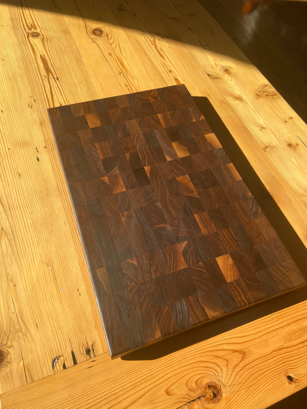 Black Walnut End Grain Cutting Board