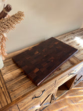 Load image into Gallery viewer, Black Walnut End Grain Cutting Board